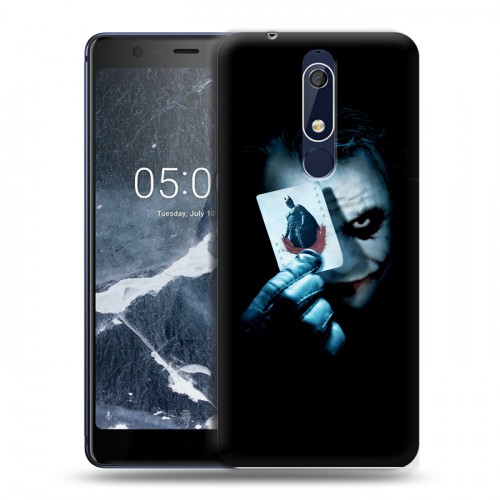 Дизайнерский пластиковый чехол для Nokia 5.1 Бэтмен 