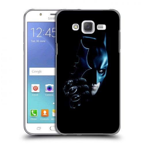 Дизайнерский пластиковый чехол для Samsung Galaxy J5 Бэтмен 
