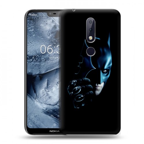 Дизайнерский силиконовый чехол для Nokia 6.1 Plus Бэтмен 