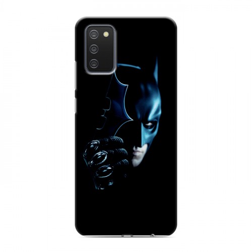 Дизайнерский пластиковый чехол для Samsung Galaxy A02s Бэтмен 