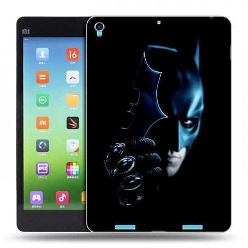 Дизайнерский силиконовый чехол для Xiaomi MiPad Бэтмен 