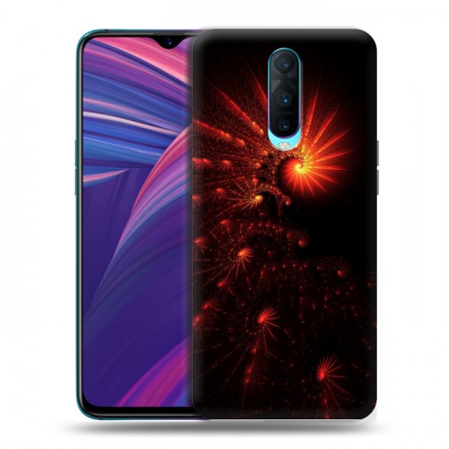 Дизайнерский пластиковый чехол для OPPO RX17 Pro Абстракции Спираль