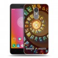 Дизайнерский силиконовый чехол для Lenovo K6 Абстракции Спираль