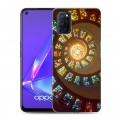 Дизайнерский пластиковый чехол для OPPO A52 Абстракции Спираль