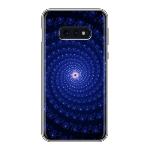 Дизайнерский силиконовый чехол для Samsung Galaxy S10e Абстракции Спираль