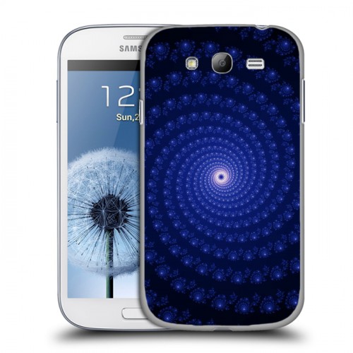 Дизайнерский пластиковый чехол для Samsung Galaxy Grand Абстракции Спираль