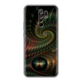 Дизайнерский силиконовый чехол для Xiaomi RedMi 9 Абстракции Спираль