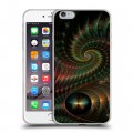 Дизайнерский силиконовый чехол для Iphone 6 Plus/6s Plus Абстракции Спираль