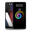 Дизайнерский пластиковый чехол для LG V20 Абстракции Спираль