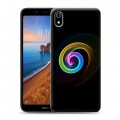 Дизайнерский силиконовый чехол для Xiaomi RedMi 7A Абстракции Спираль