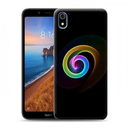 Дизайнерский силиконовый чехол для Xiaomi RedMi 7A Абстракции Спираль