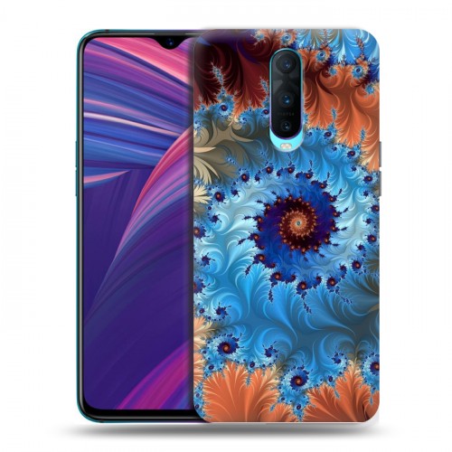 Дизайнерский пластиковый чехол для OPPO RX17 Pro Абстракции Спираль