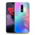 Дизайнерский пластиковый чехол для OnePlus 6 Абстракции Спираль