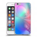 Дизайнерский силиконовый чехол для Iphone 6 Plus/6s Plus Абстракции Спираль