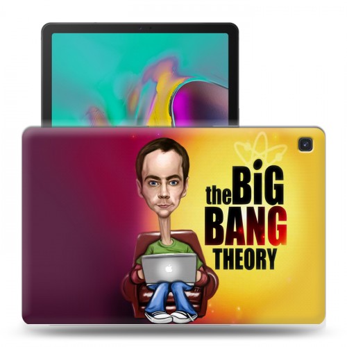 Дизайнерский силиконовый чехол для Samsung Galaxy Tab S5e Теория большого взрыва 