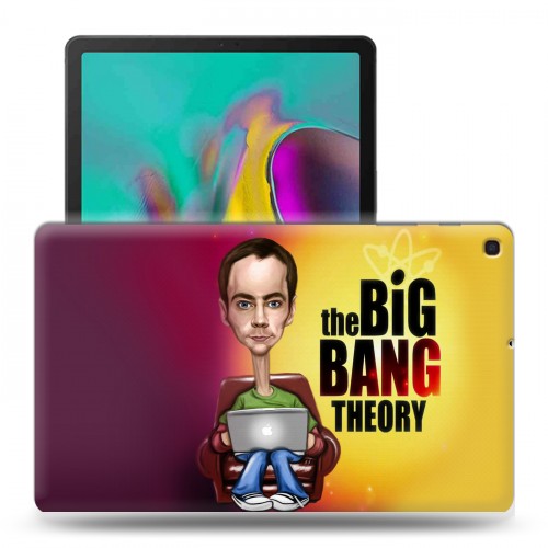 Дизайнерский силиконовый чехол для Samsung Galaxy Tab A 10.1 (2019) Теория большого взрыва 