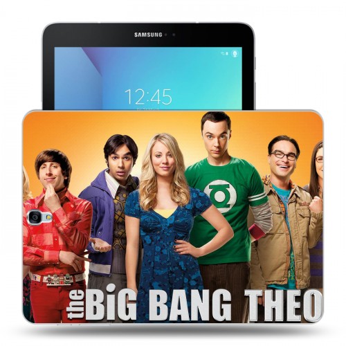 Дизайнерский силиконовый чехол для Samsung Galaxy Tab S3 Теория большого взрыва 