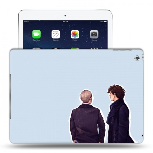 Дизайнерский силиконовый чехол для Ipad Air Шерлок