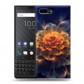 Дизайнерский пластиковый чехол для BlackBerry KEY2 Абстракции Фрактал