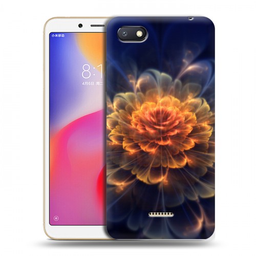 Дизайнерский пластиковый чехол для Xiaomi RedMi 6A Абстракции Фрактал