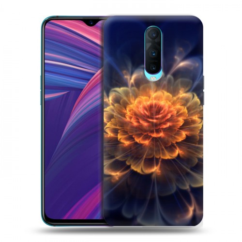 Дизайнерский пластиковый чехол для OPPO RX17 Pro Абстракции Фрактал