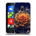 Дизайнерский пластиковый чехол для Nokia Lumia 620 Абстракции Фрактал