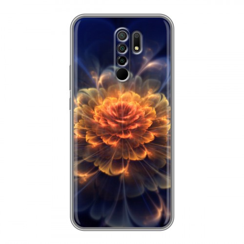 Дизайнерский пластиковый чехол для Xiaomi RedMi 9 Абстракции Фрактал