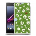 Дизайнерский пластиковый чехол для Sony Xperia Z Ultra  Новогодние паттерны