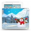 Дизайнерский пластиковый чехол для Ipad 2/3/4 Снеговик