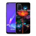 Дизайнерский пластиковый чехол для OPPO A52 Абстракции Фрактал