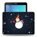 Дизайнерский силиконовый чехол для Samsung Galaxy Tab S3 Снеговик