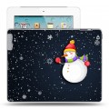 Дизайнерский пластиковый чехол для Ipad 2/3/4 Снеговик