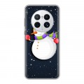 Дизайнерский пластиковый чехол для Huawei Mate 50 Pro Снеговик