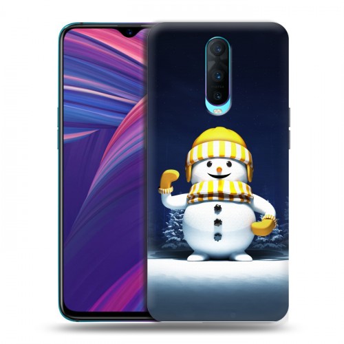 Дизайнерский пластиковый чехол для OPPO RX17 Pro Снеговик