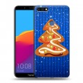 Дизайнерский пластиковый чехол для Huawei Honor 7C Pro елка