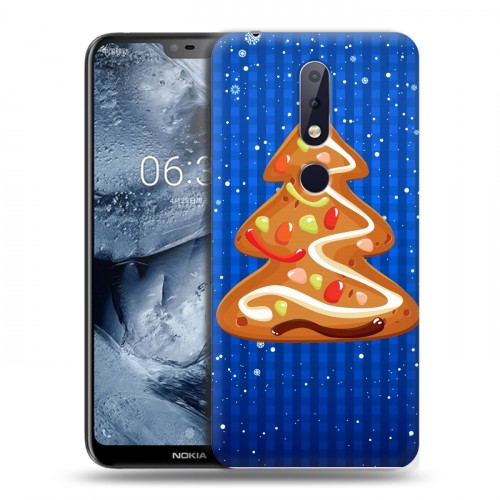 Дизайнерский силиконовый чехол для Nokia 6.1 Plus елка