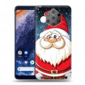 Дизайнерский силиконовый чехол для Nokia 9 PureView дед мороз