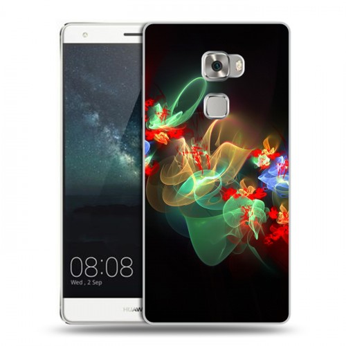 Дизайнерский пластиковый чехол для Huawei Mate S Абстракции Фрактал