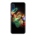 Дизайнерский силиконовый чехол для Samsung Galaxy A50 Абстракции Фрактал