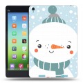 Дизайнерский силиконовый чехол для Xiaomi MiPad  Новогоднее смешенное