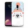 Дизайнерский пластиковый чехол для Meizu 15 Plus  Новогоднее смешенное