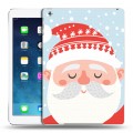 Дизайнерский силиконовый чехол для Ipad (2017)  Новогоднее смешенное