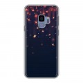 Дизайнерский пластиковый чехол для Samsung Galaxy S9 новогодний принт