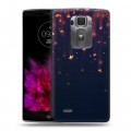 Дизайнерский пластиковый чехол для LG G Flex 2 новогодний принт