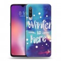 Дизайнерский силиконовый с усиленными углами чехол для Xiaomi Mi9 новогодний принт