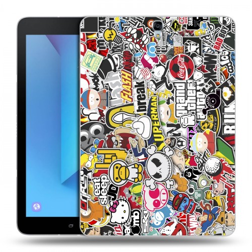 Дизайнерский силиконовый чехол для Samsung Galaxy Tab S3 бренд