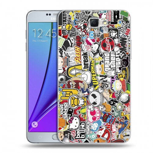 Дизайнерский пластиковый чехол для Samsung Galaxy Note 2 бренд
