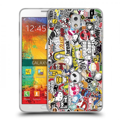Дизайнерский пластиковый чехол для Samsung Galaxy Note 3 бренд