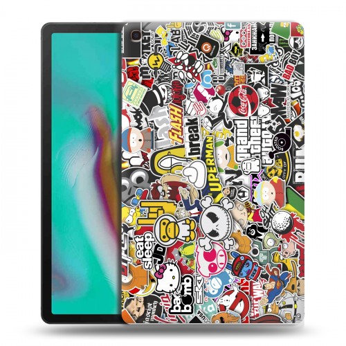 Дизайнерский силиконовый чехол для Samsung Galaxy Tab A 10.1 (2019) бренд
