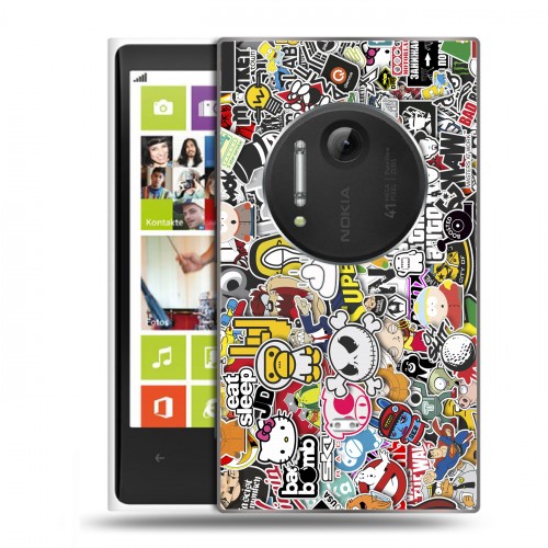 Дизайнерский пластиковый чехол для Nokia Lumia 1020 бренд